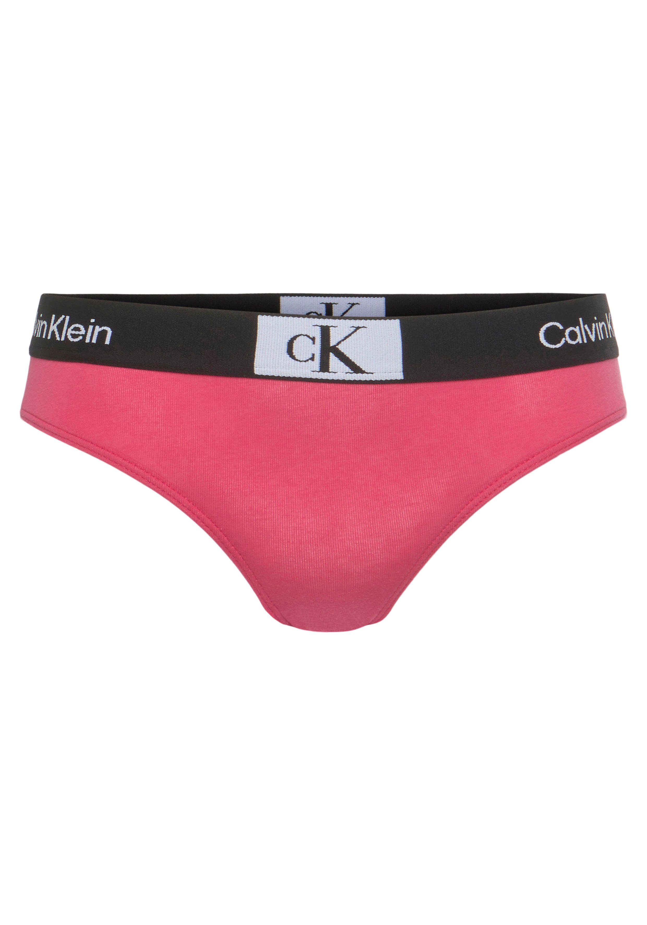 Calvin Klein 2er-Pack) BIKINI Bikinislip Logo-Elastikbund (Packung, mit Underwear 2PK