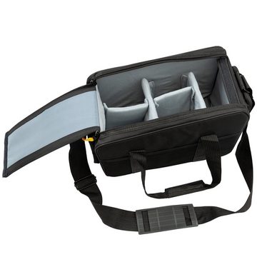 Bodyguard Fototasche Videotasche xxl Jupiter, für große Foto und Videokamera Tasche mit Variable Inneneinteilung