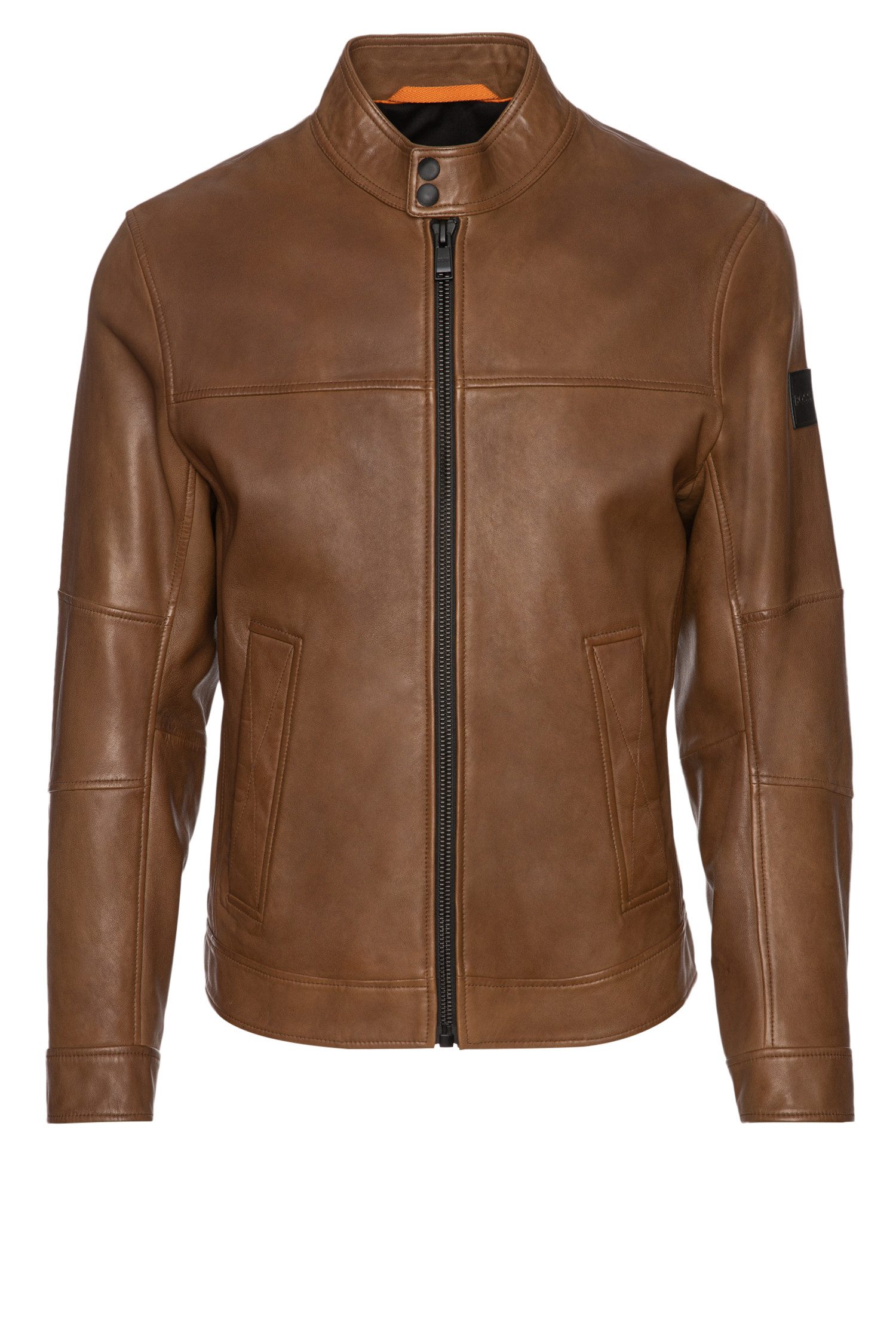 BOSS ORANGE Lederjacke Josep (1-St)