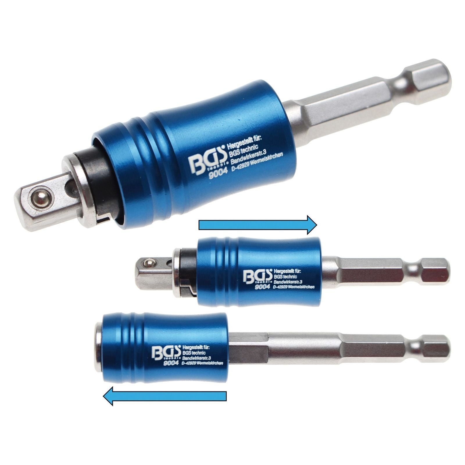 BGS Bithalter BGS 2-in-1 Magnethalter für Bits und Steckschlüssel - 9004