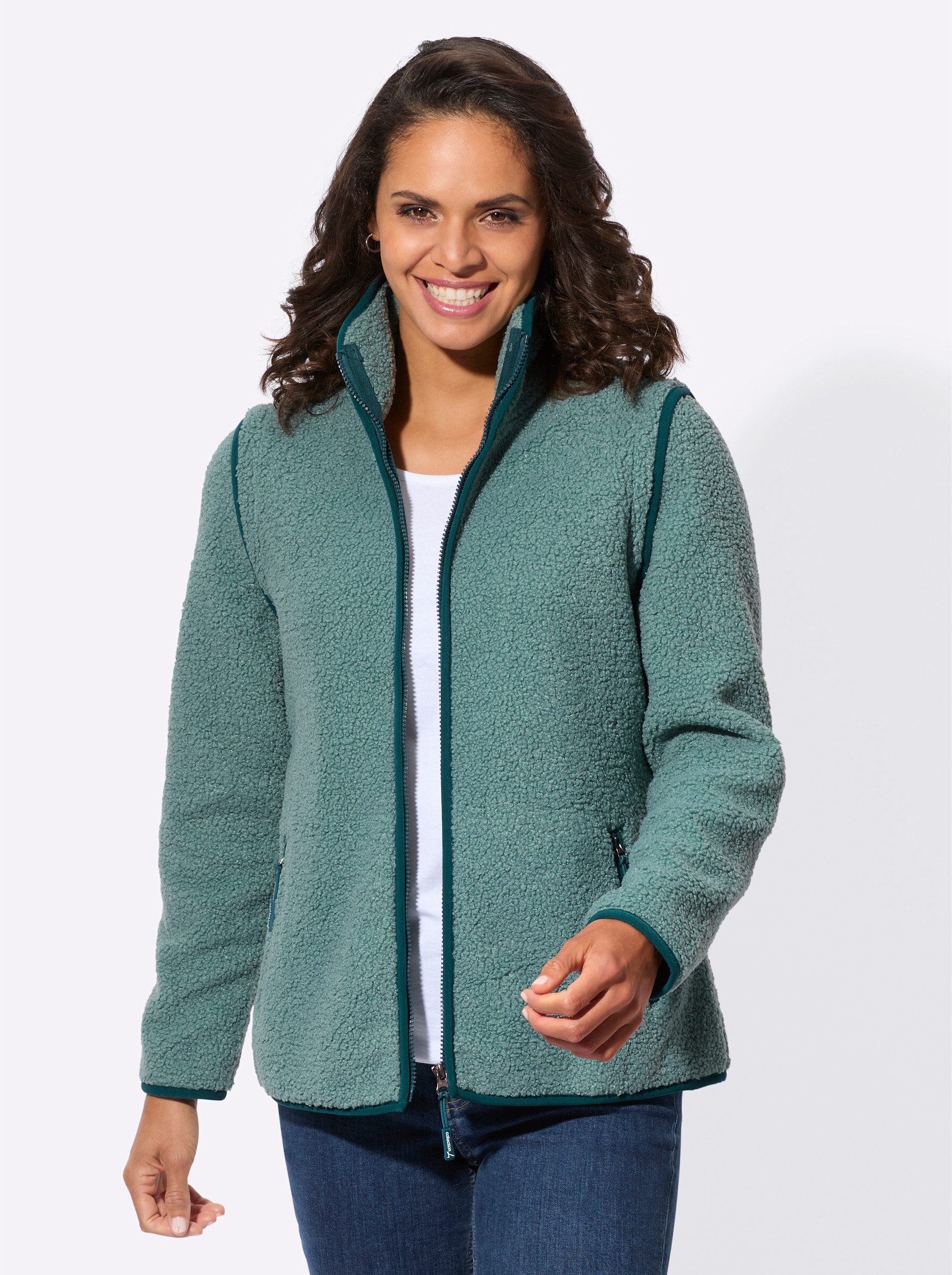 Casual Looks Fleecejacke günstig online kaufen