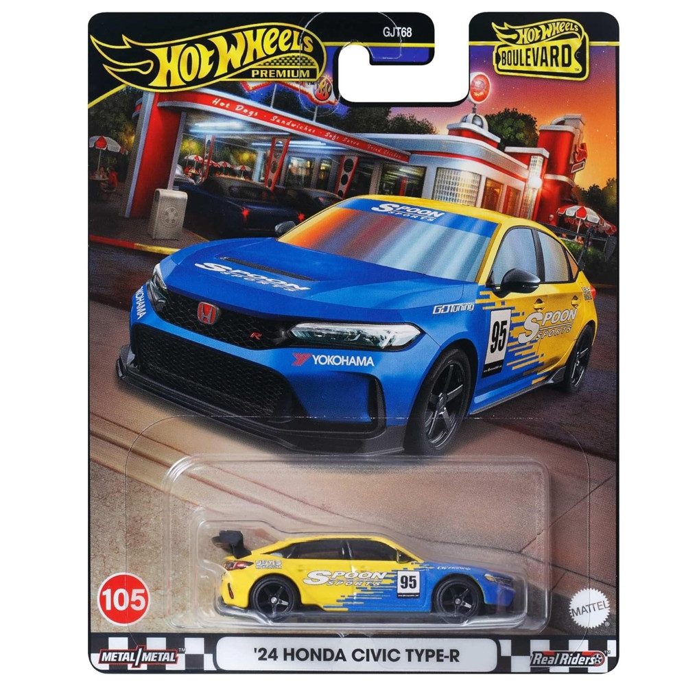 Hot Wheels Spielzeug-Rennwagen Honda Civic Type R No.105 HRT61 Hot Wheels B günstig online kaufen