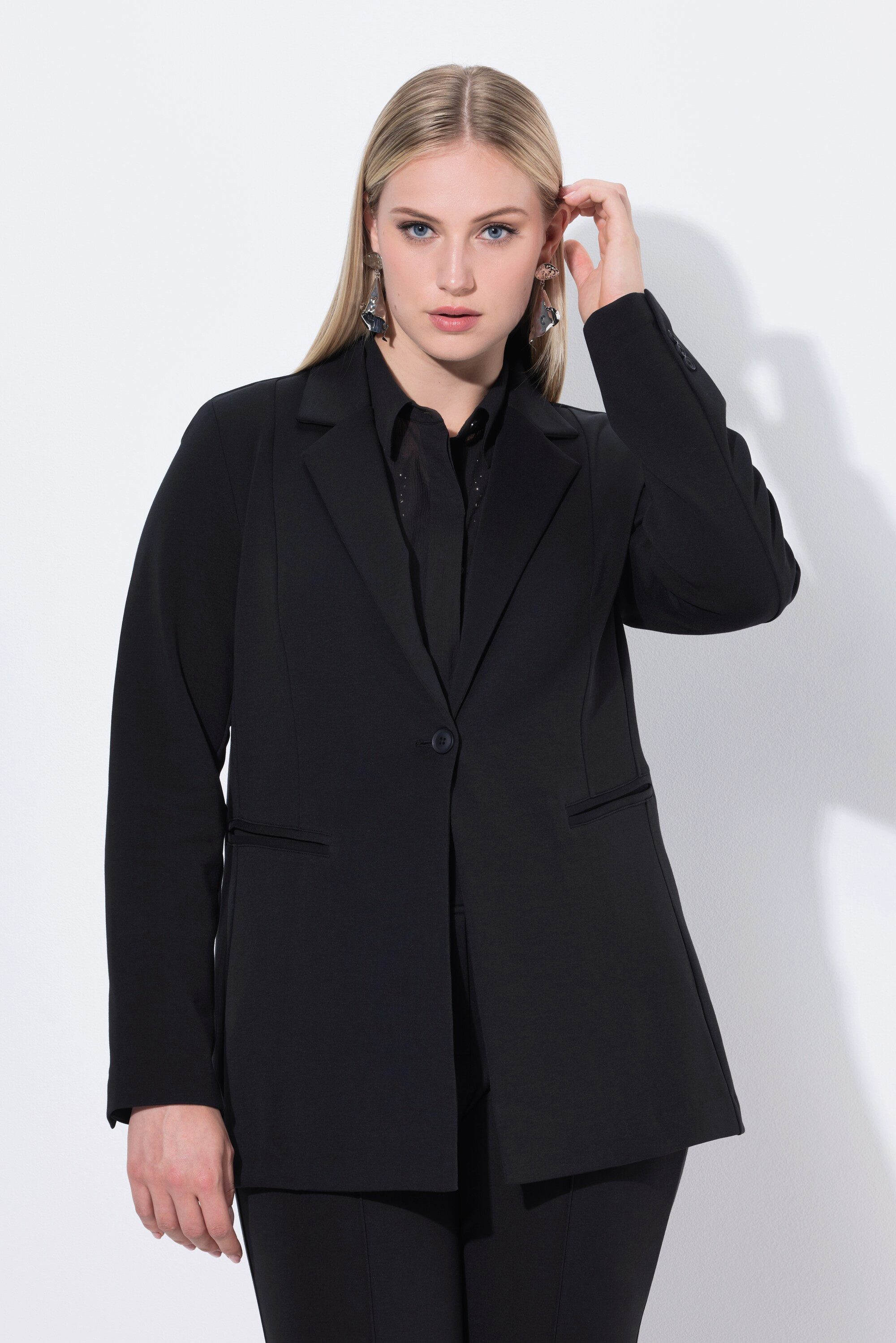 Ulla Popken Jerseyblazer Blazer Punto di günstig online kaufen