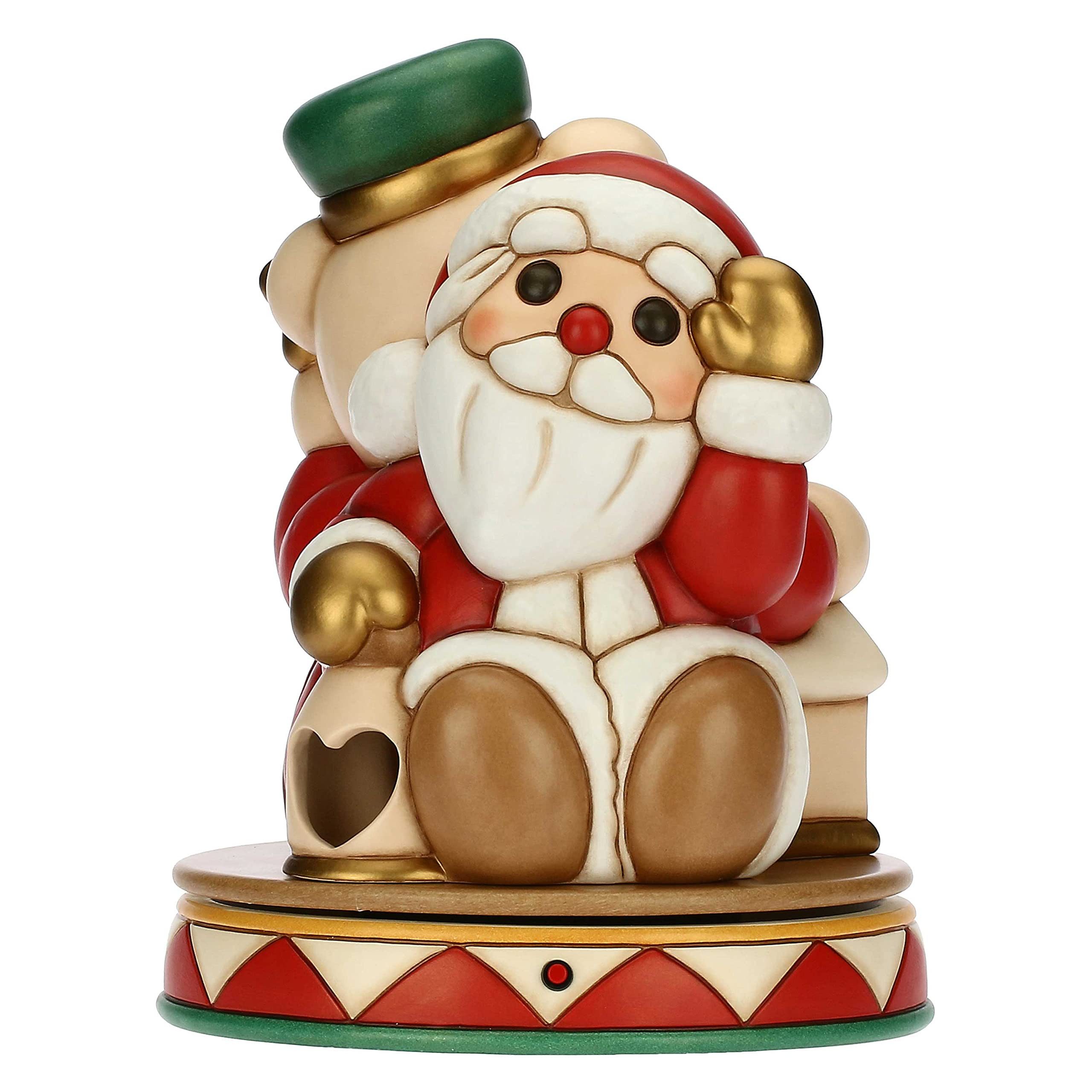 THUN SpA Spieluhr Thun Spieluhr Teddy Nussknacker Xmas Maxi Maxi-Version - Höhe 40 cm