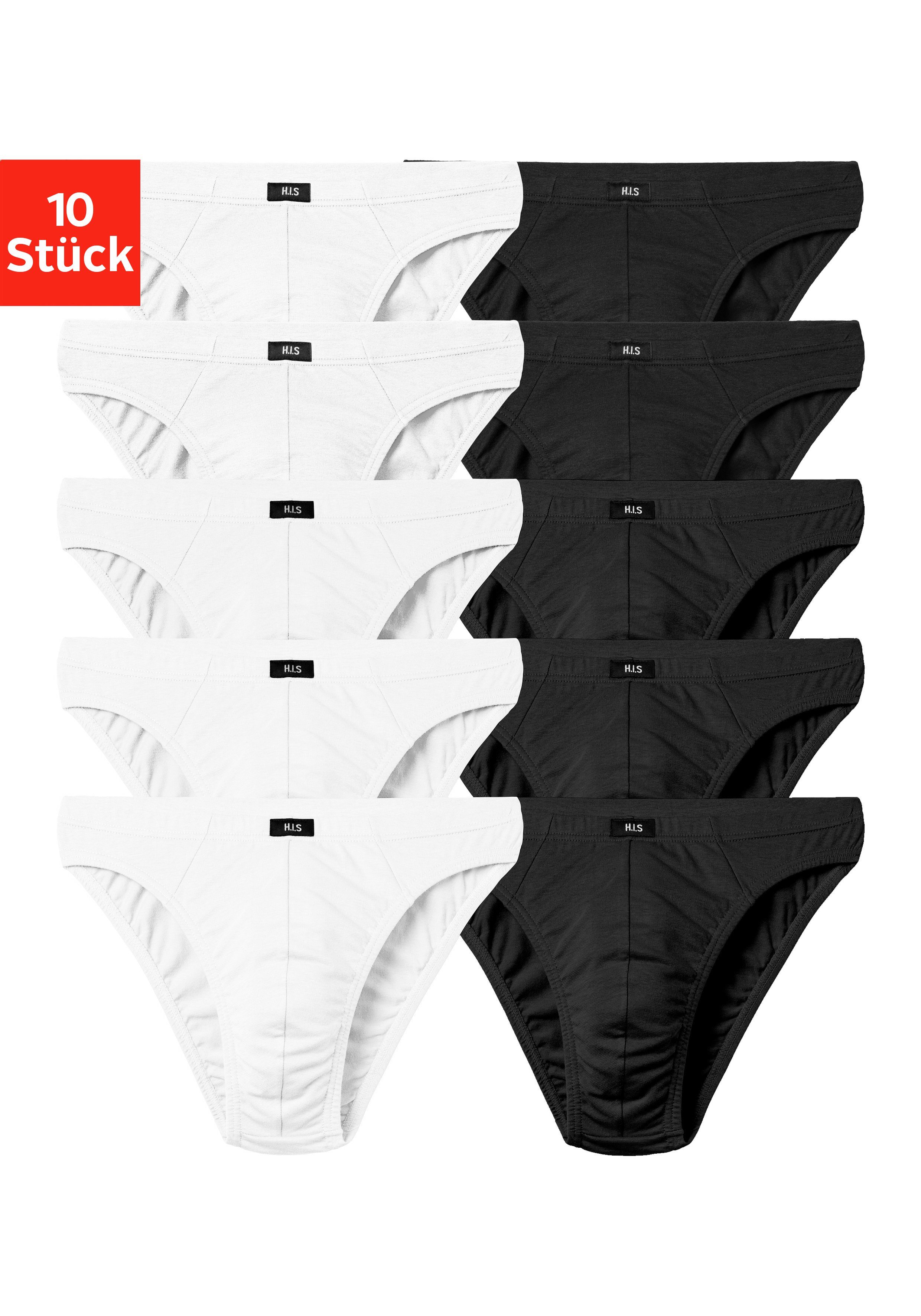H.I.S Slip Herren Minislip (Packung, 10-St) in Baumwoll-Mix günstig online kaufen