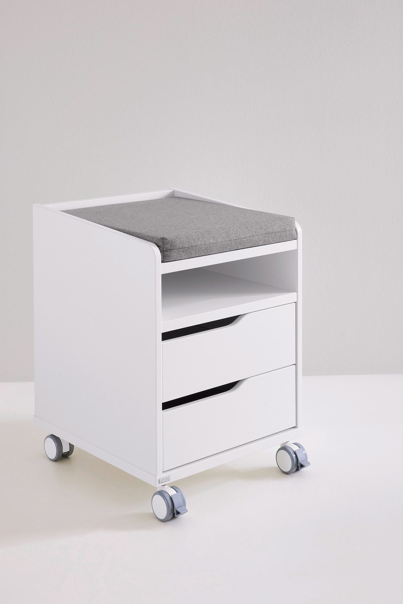 PAIDI Container Diego Rollcontainer mit zwei Schubladen und Ablage als Sitz günstig online kaufen