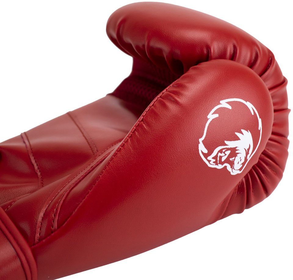 rot/weiß Champ Super Boxhandschuhe Pro