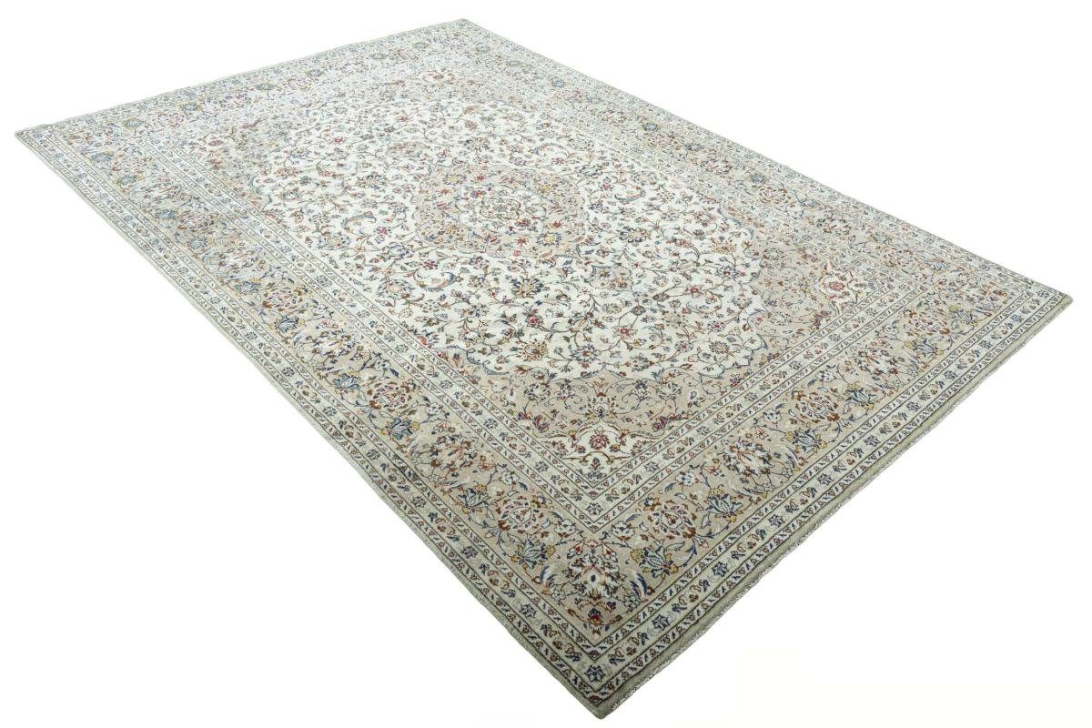 rechteckig, Orientteppich Keshan Trading, 244x351 Nain Perserteppich, Orientteppich 12 mm Handgeknüpfter / Höhe: