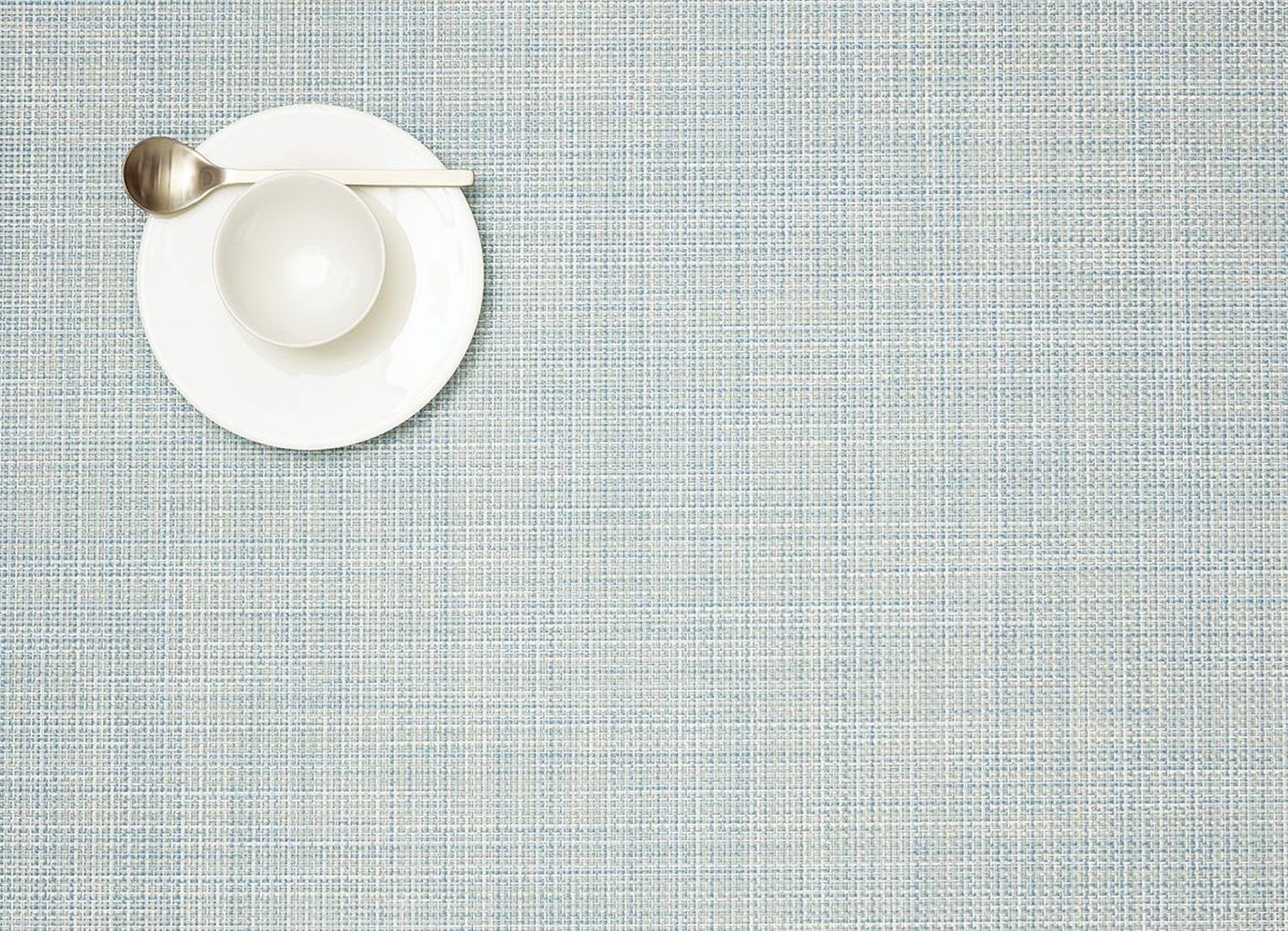 Chilewich Platzset Mini Basketweave Rectangle Sky, günstig online kaufen