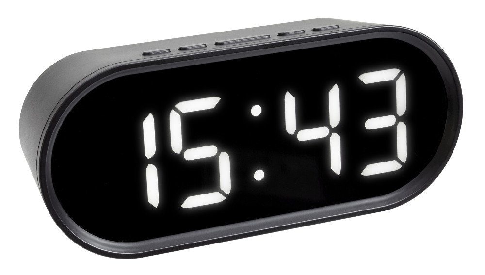 TFA Dostmann Quarzwecker Digitalwecker TFA 60.2025.01 Quarzuhr LED Leuchtzi günstig online kaufen