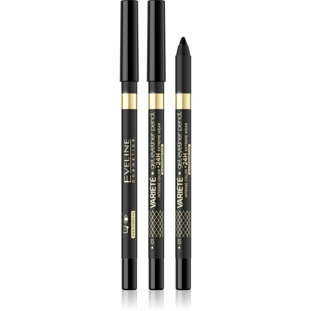 Eveline Cosmetics Eyeliner Variete Eyeliner Bleistift Nr. 01 schwarz 1St.