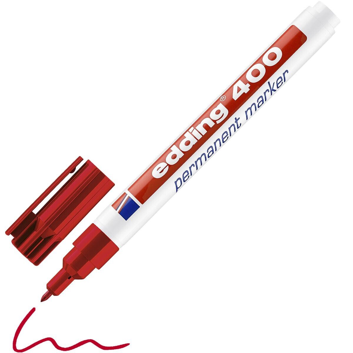 Edding e-400 Permanentmarker rot 4-400002
