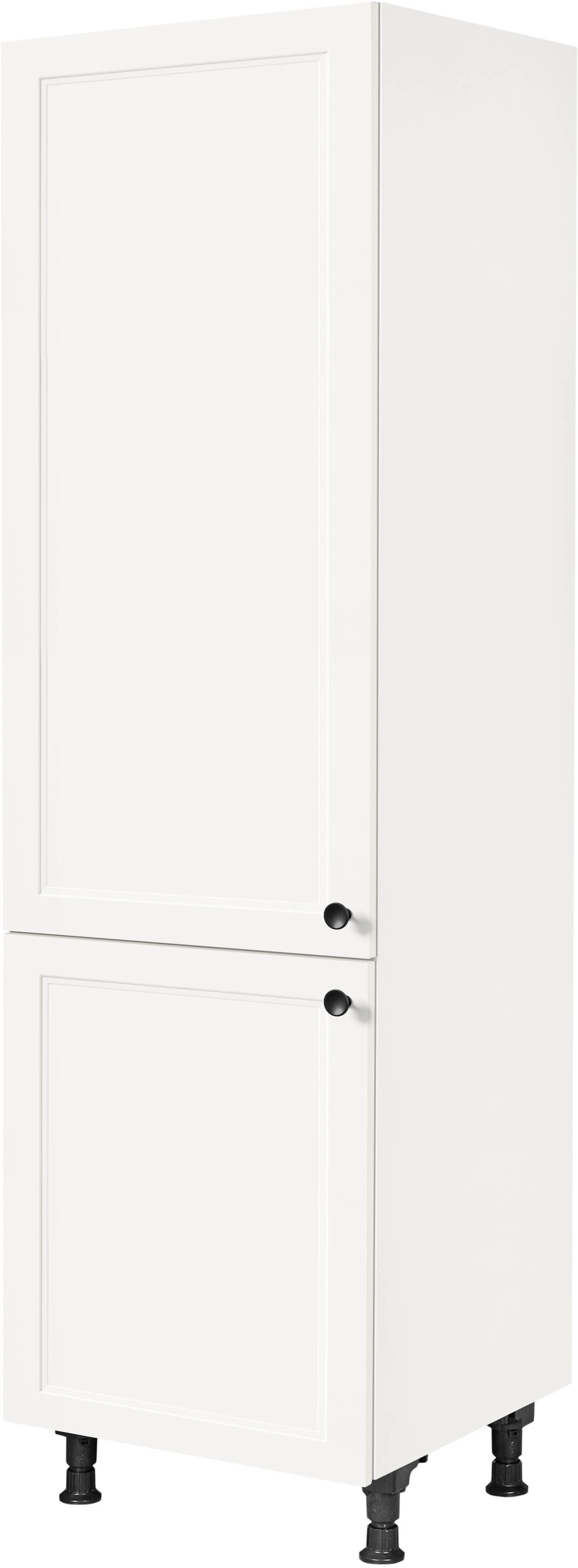 nobilia® Kühlumbauschrank "Cascada", mit zwei Türen und zusätzlichem Einlegeboden, vormontiert, Ausrichtung wählbar, Breite/Höhe: 60/216,6 cm