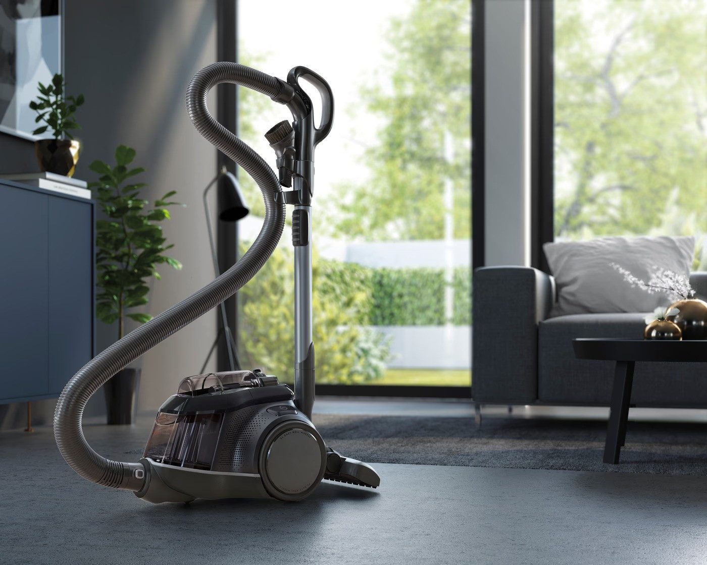 AEG Bodenstaubsauger LX9-3-OKO Staubsauger, 650 W, beutellos, HEPA13, 12m Reichweite