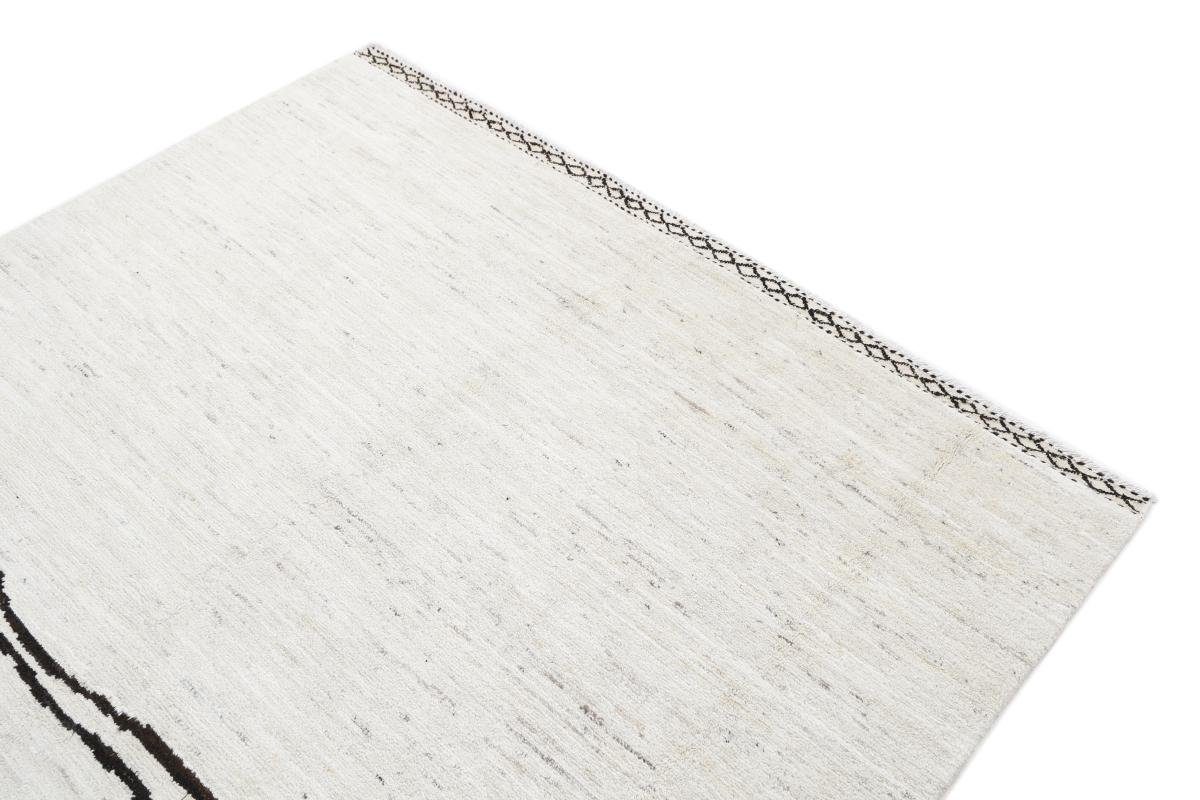Orientteppich Berber Ela Orientteppich, Handgeknüpfter Trading, rechteckig, Höhe: mm 20 207x301 Moderner Design Nain