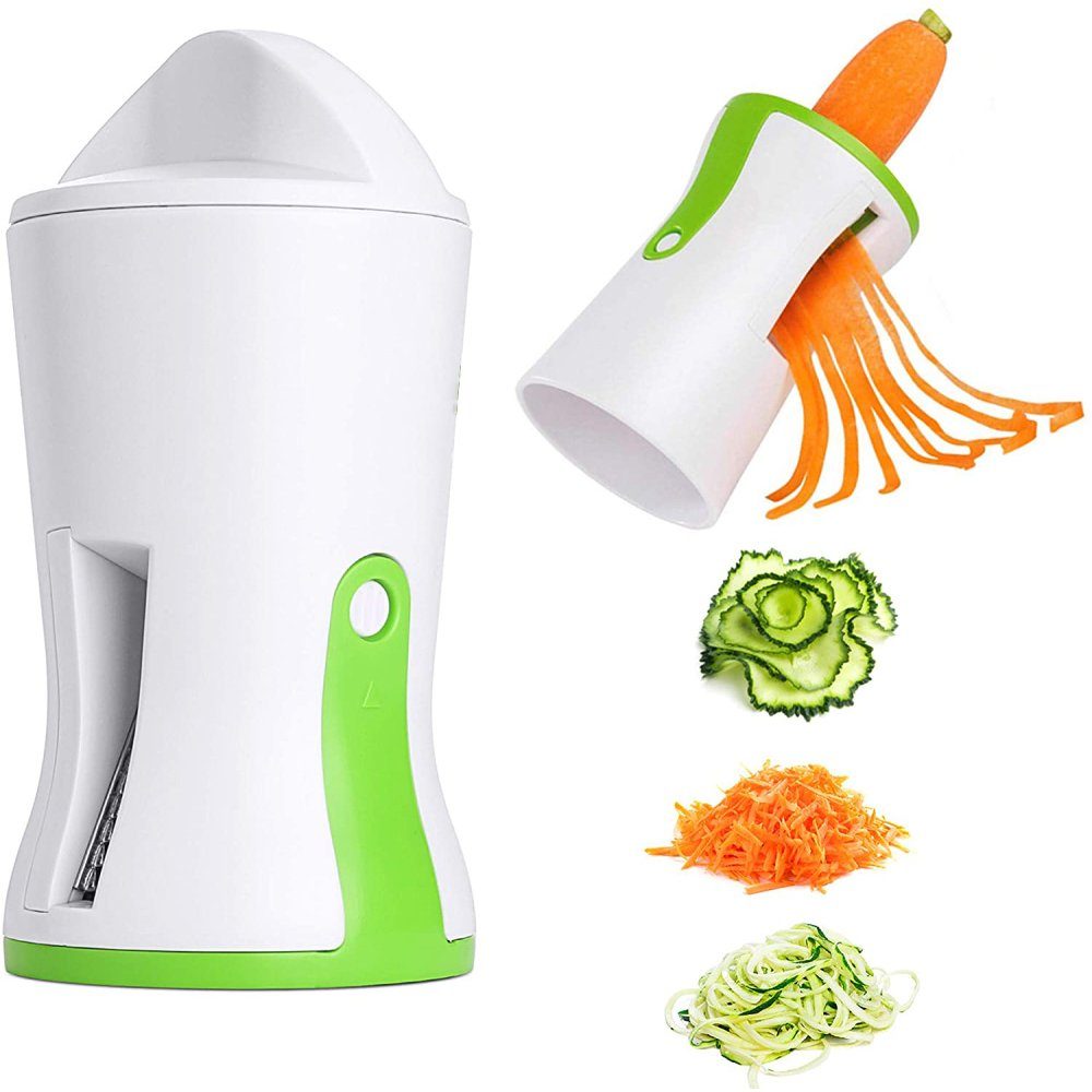 Jormftte Gemüseschneider Handheld Schäler Spaghetti Maker