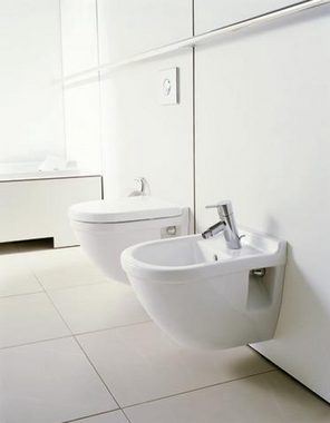 Duravit WC-Komplettset Duravit Wand-Bidet STARCK 3 m ÜL HLB 360