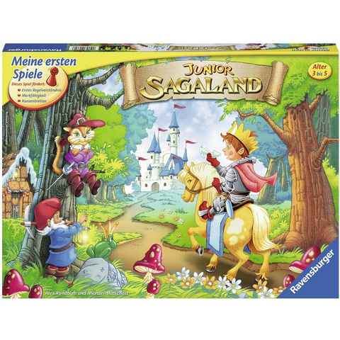 Ravensburger Spiel, Junior Sagaland, Made in Europe, FSC® - schützt Wald - weltweit