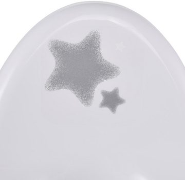 keeeper Töpfchen Stars, weiß, (Set, 3-tlg), Kinderpflege-Set - Töpfchen, Toilettensitz und Tritthocker
