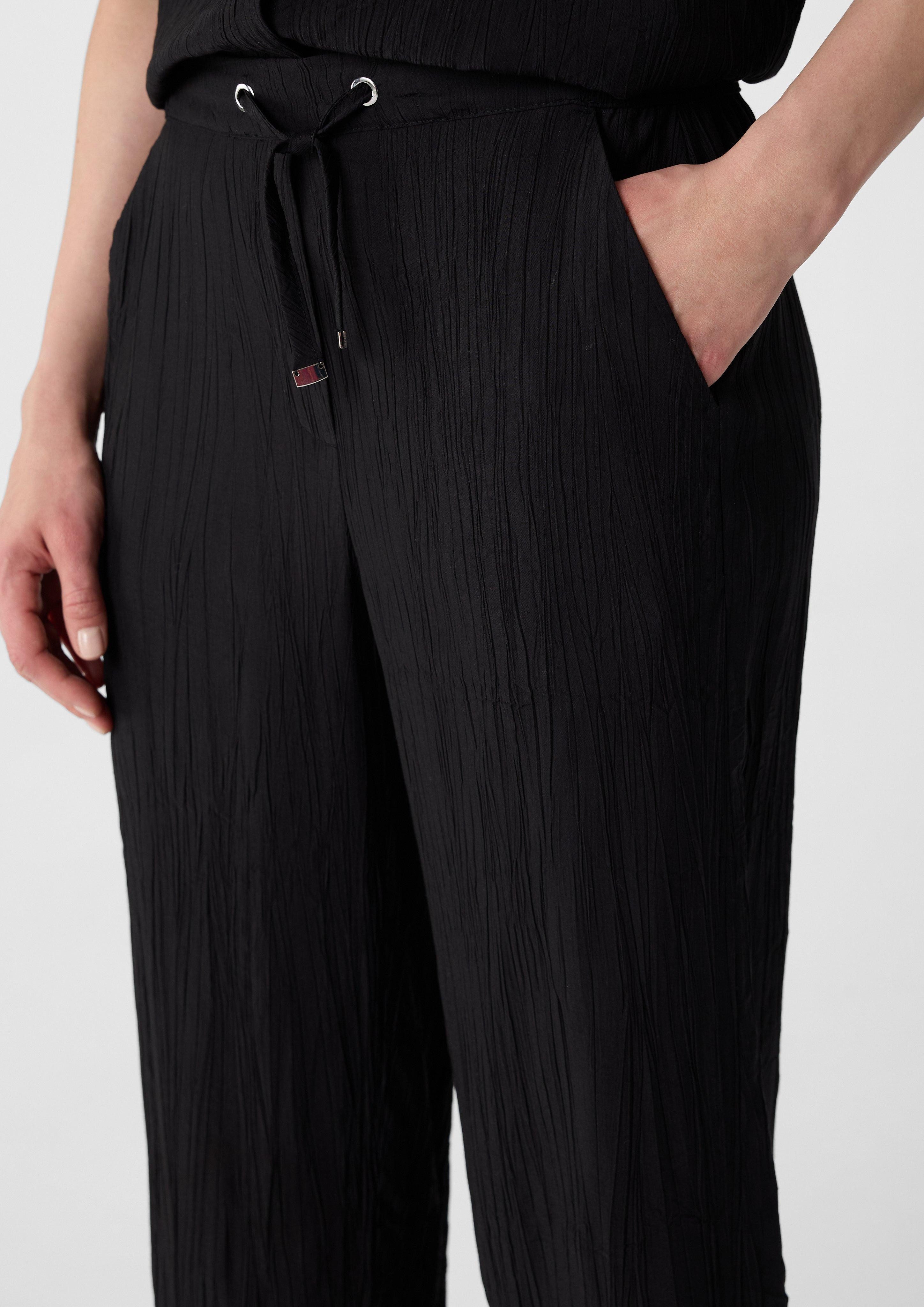 comma casual identity Stoffhose Strukturierte Hose günstig online kaufen
