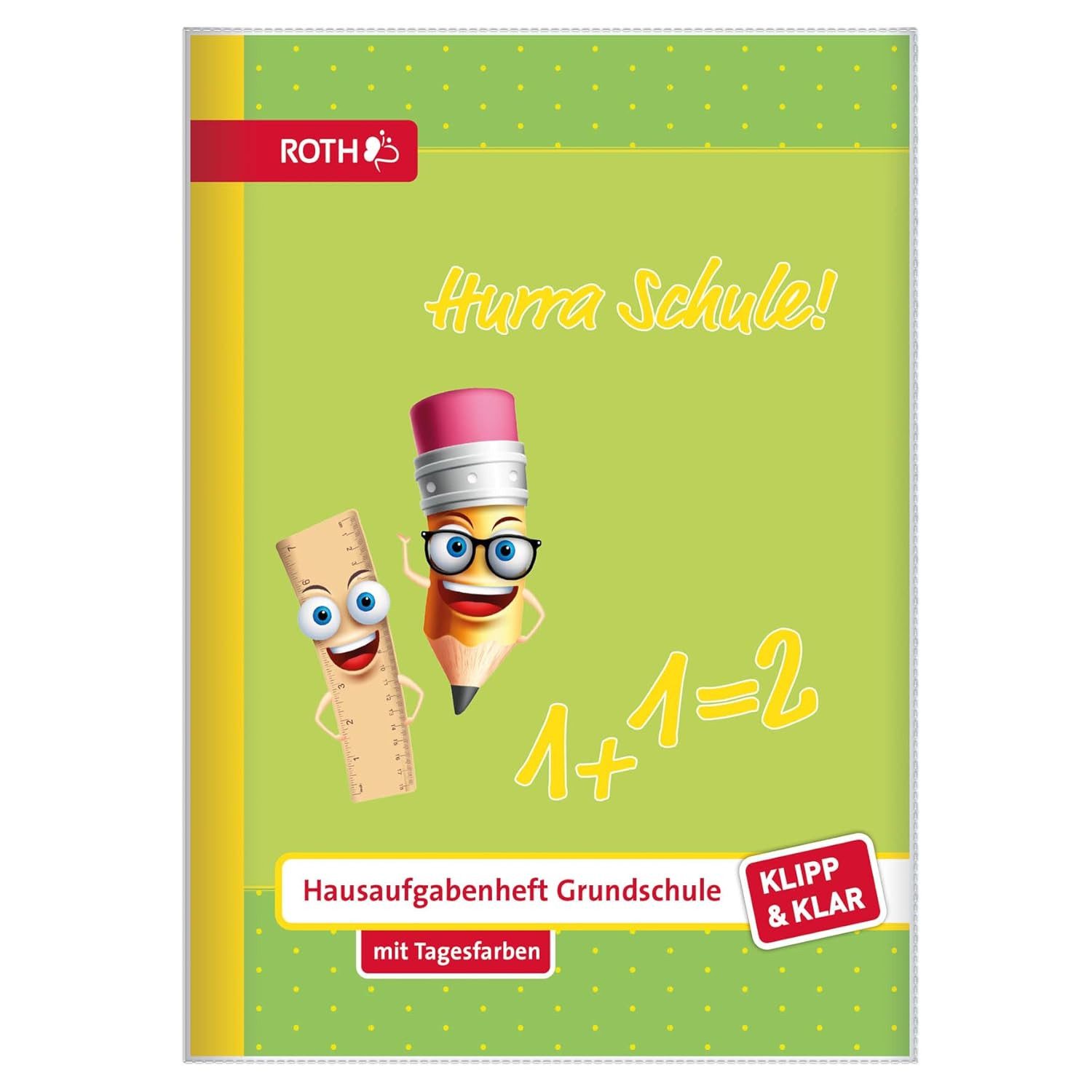 Roth Spiel Roth Hausaufgabenheft Klipp & Klar - Das perfekte Grundschul-Organisat