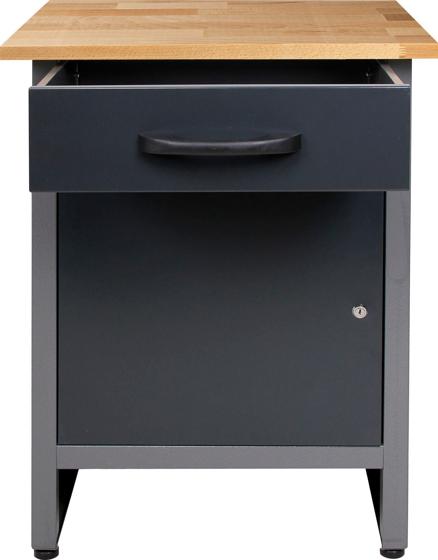 ONDIS24 Werkbank Wolle, (Set), Tür mit Sicherheitsschloss günstig online kaufen