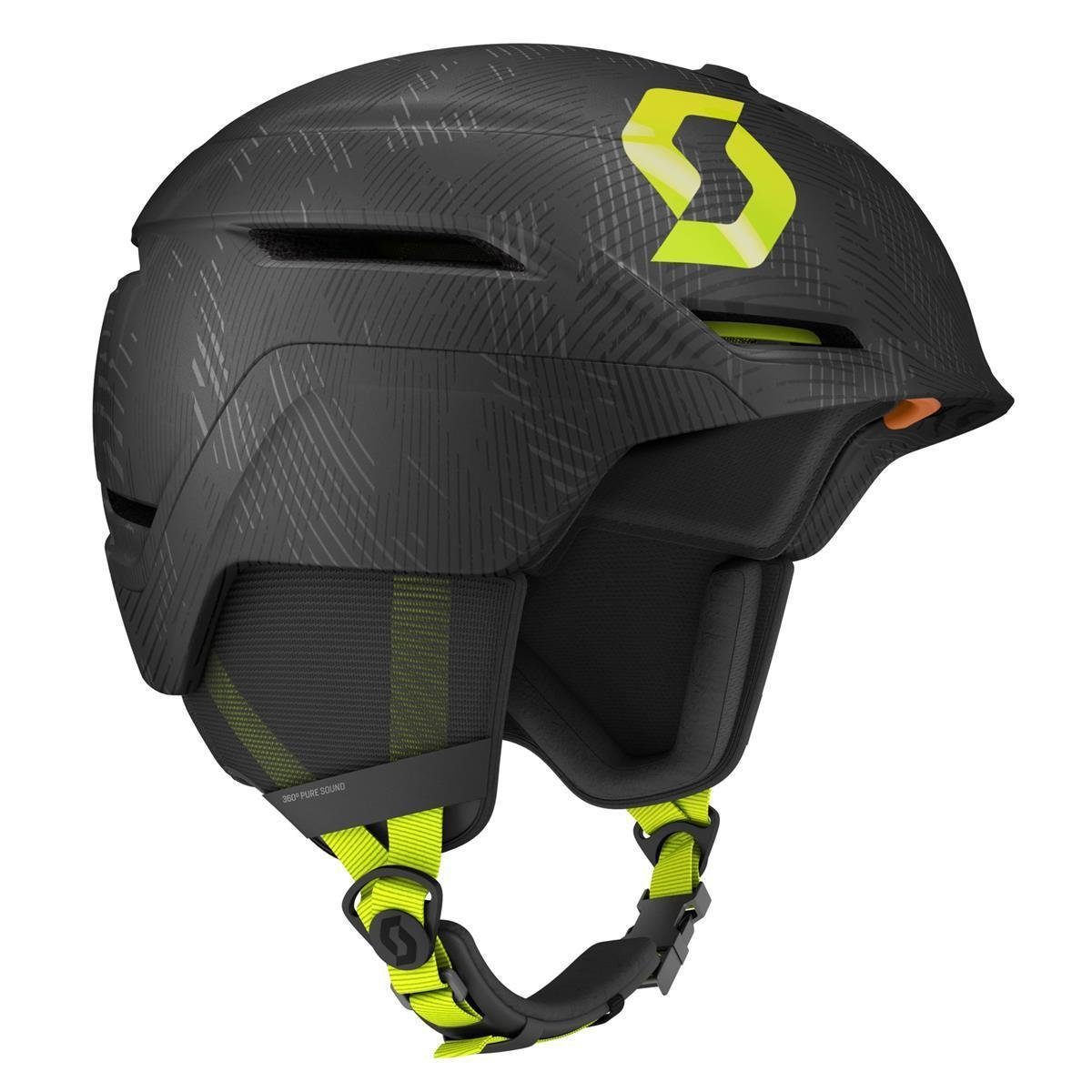 Scott Skihelm SCOTT Helm Skihelm Symbol 2 Plus D grau/gelb