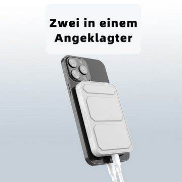 DOPWii 10000 mAh Wireless Mobile Power Induktions-Ladegerät (für iPhone 12+ und AirPods)