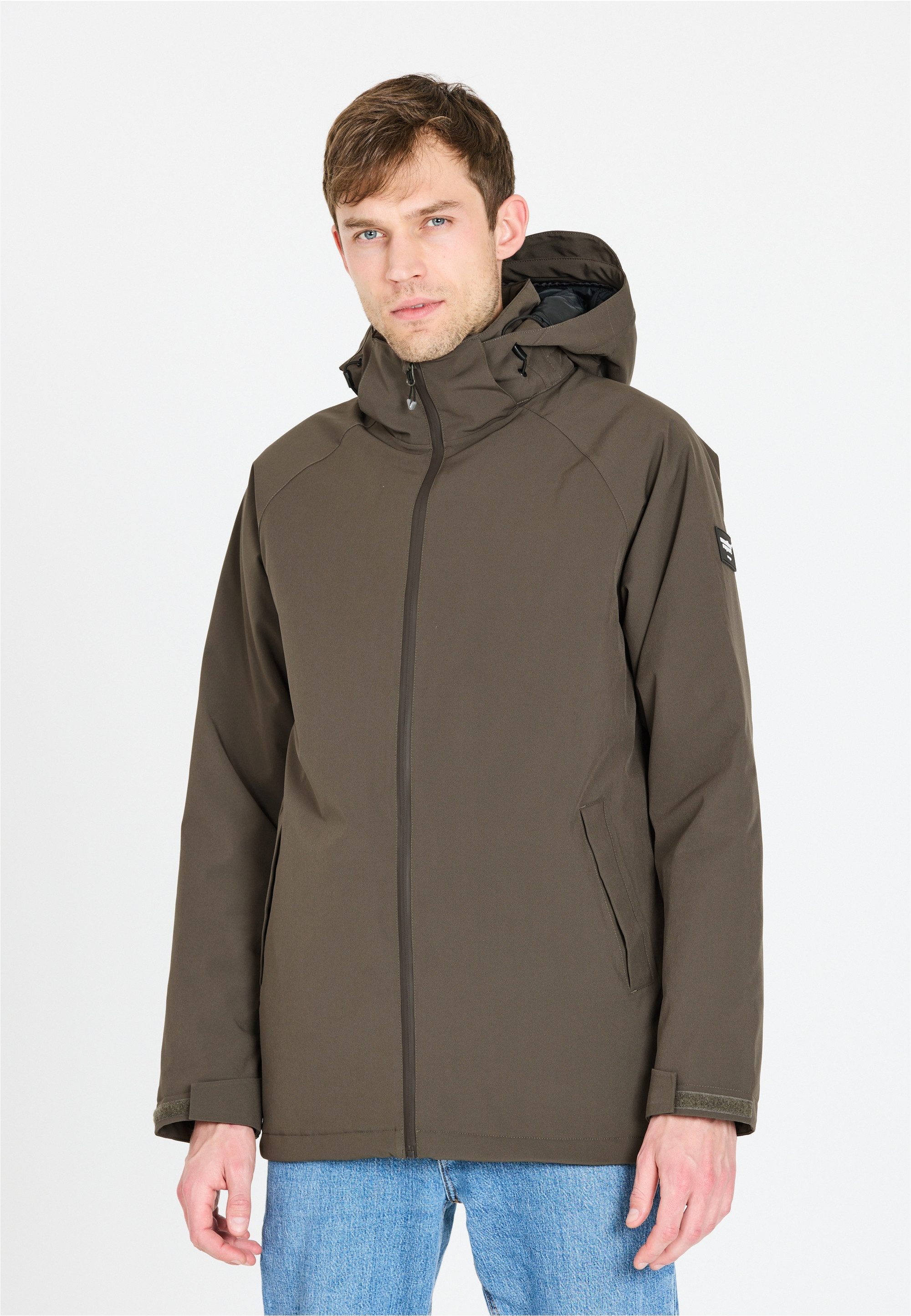 WEATHER REPORT Outdoorjacke Brennt mit wasserabweisender Membran