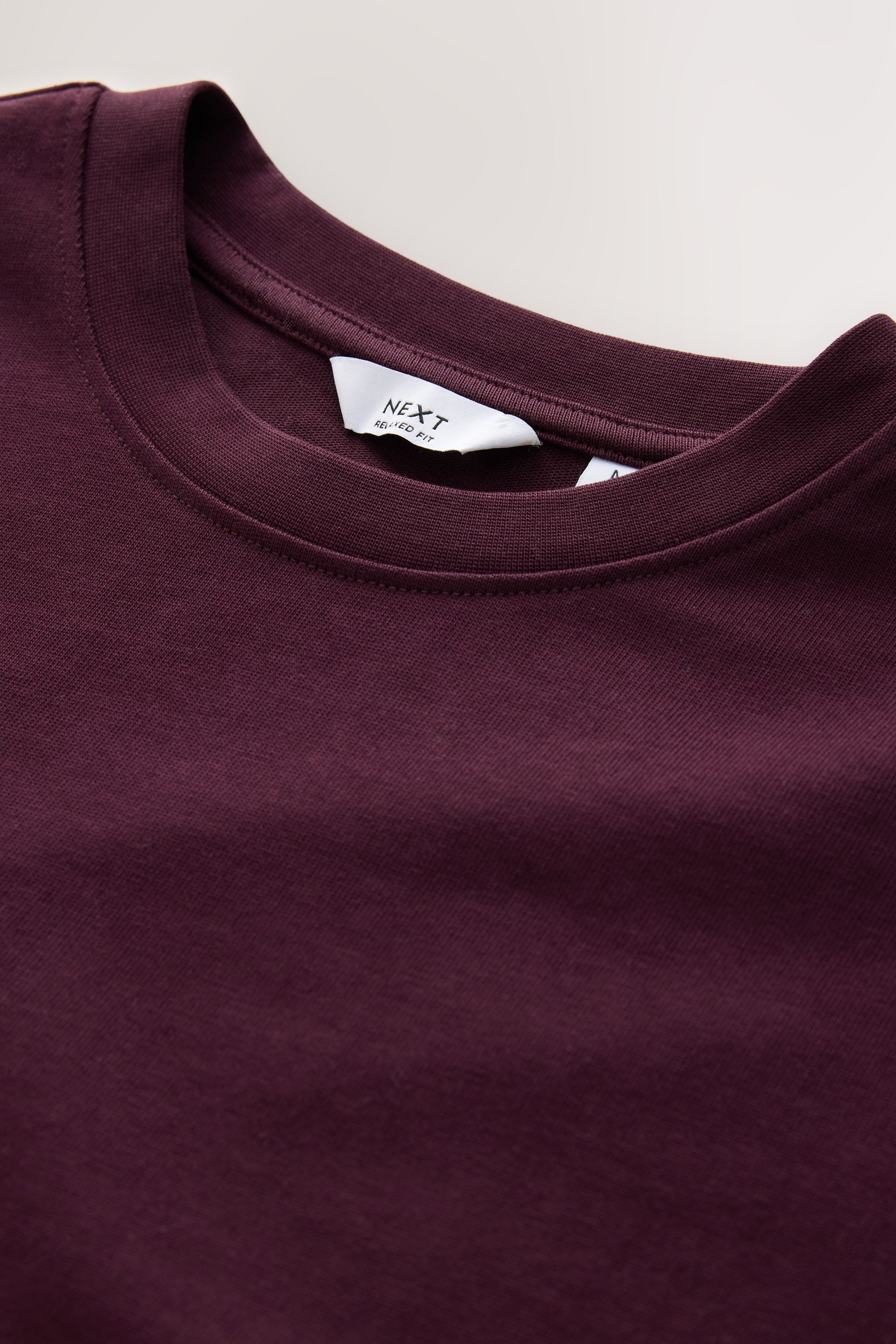 Next T-Shirt Schweres T-Shirt im Relaxed günstig online kaufen