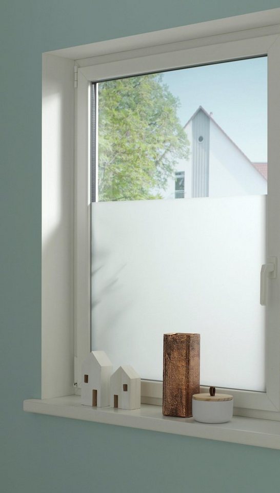 Fensterfolie Privacy 75, GARDINIA, blickdicht, 99% UV-Schutz, blickdicht  zum Schutz der Privatsphäre, Blickschutz bei Tag und Nacht