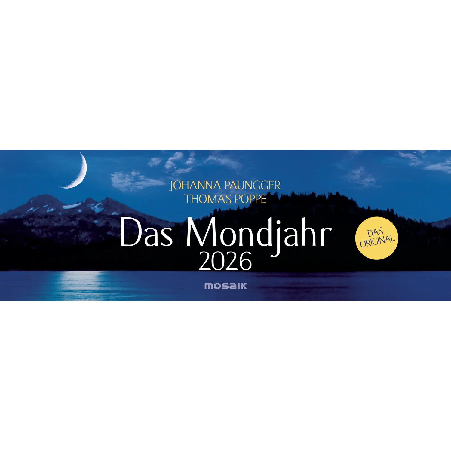 Mosaik-Meister Tischkalender Das Mondjahr 2026 - Wochenkalender