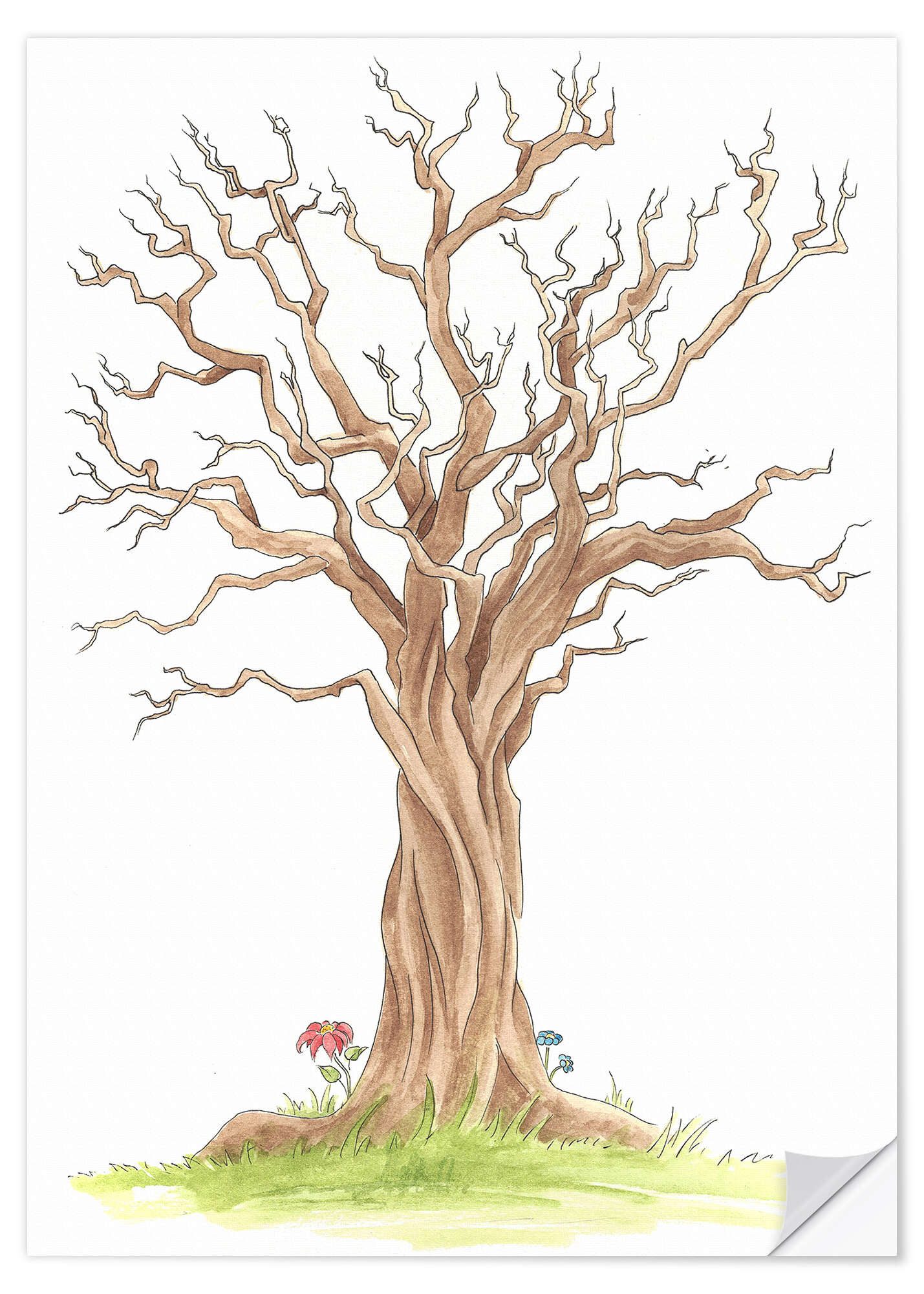 Posterlounge Wandbild Stammbaum, Nadine Conrad, erhältlich günstig online kaufen