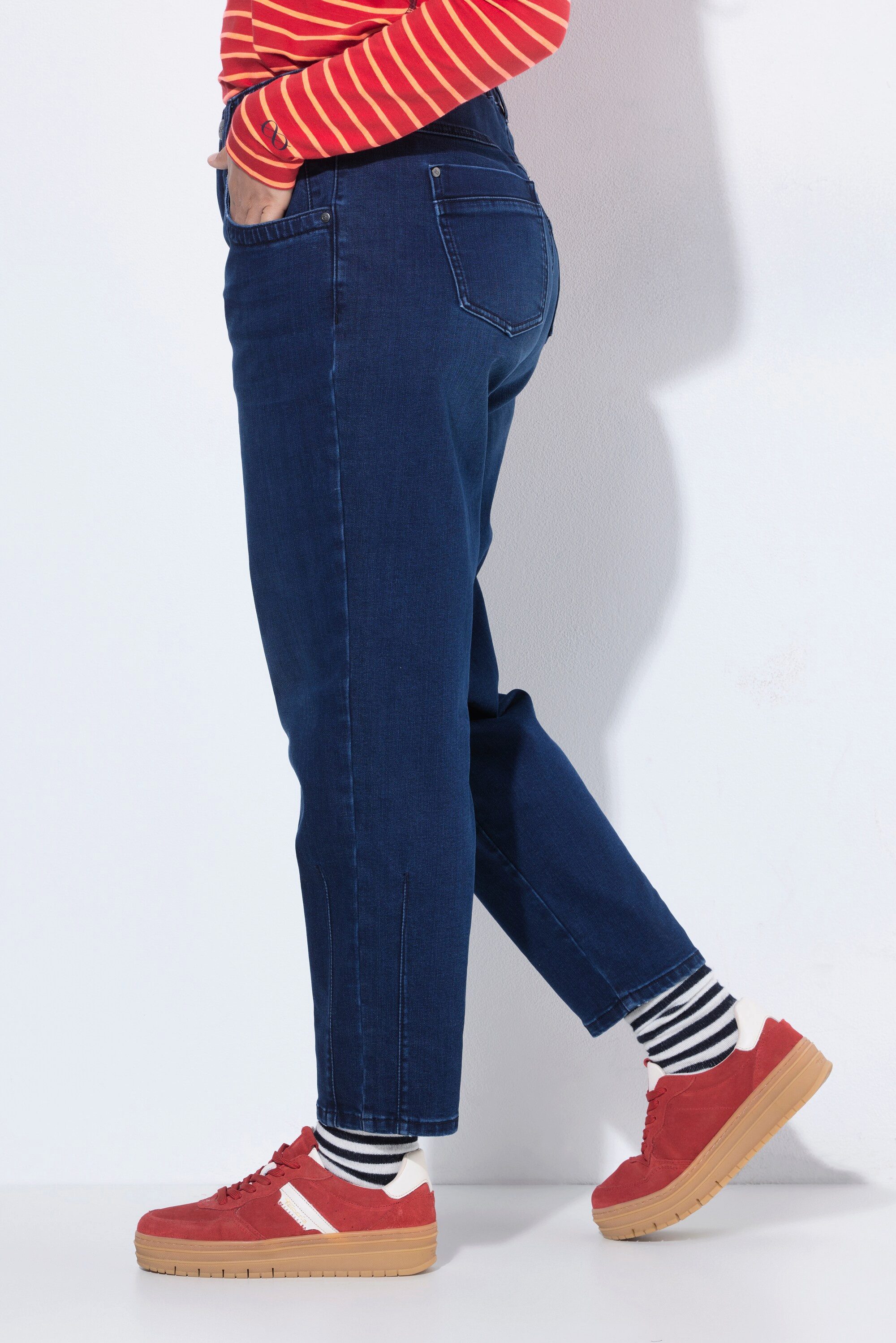 Laurasøn Mom-Jeans Mom-Denim Abnäher Detail – Bild 4 von 4