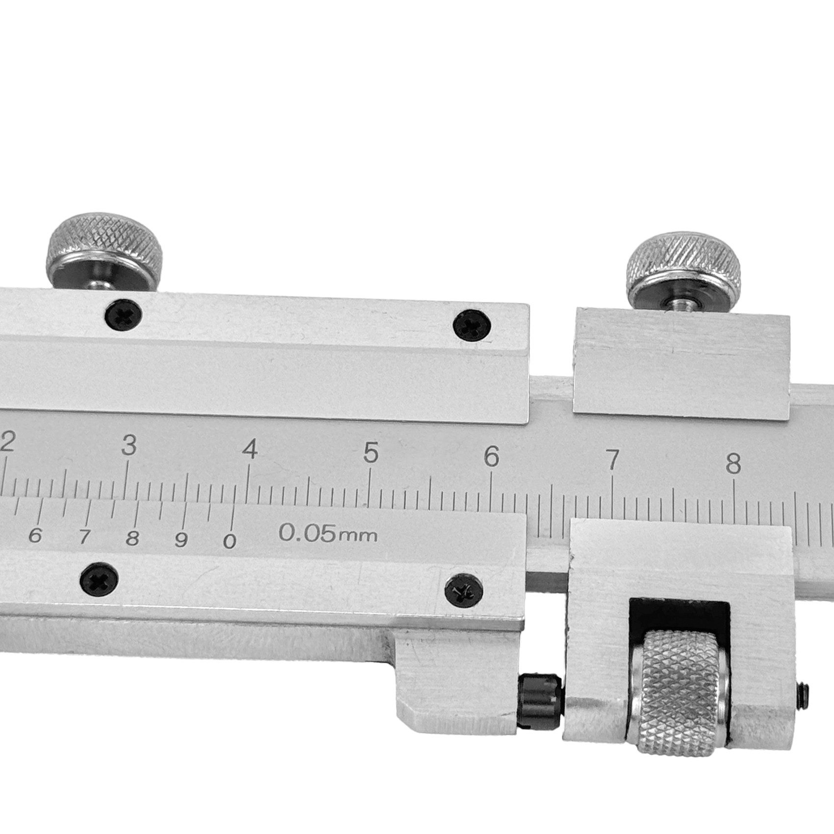 WELDINGER Messschieber Präzisionsmessschieber mit Feststellschraube, Messbereich 250 mm, max. 250 mm, 1-St.
