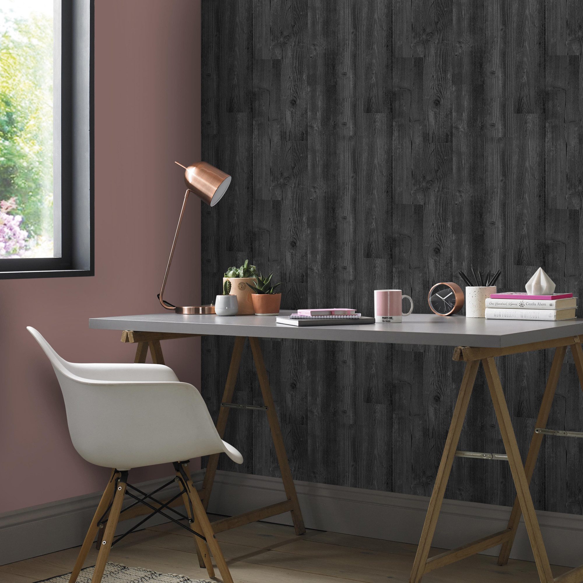 Easy Decor Vliestapete Luxus Holz Effekt, texturiert, Holz, (1 St), Design Tapeten