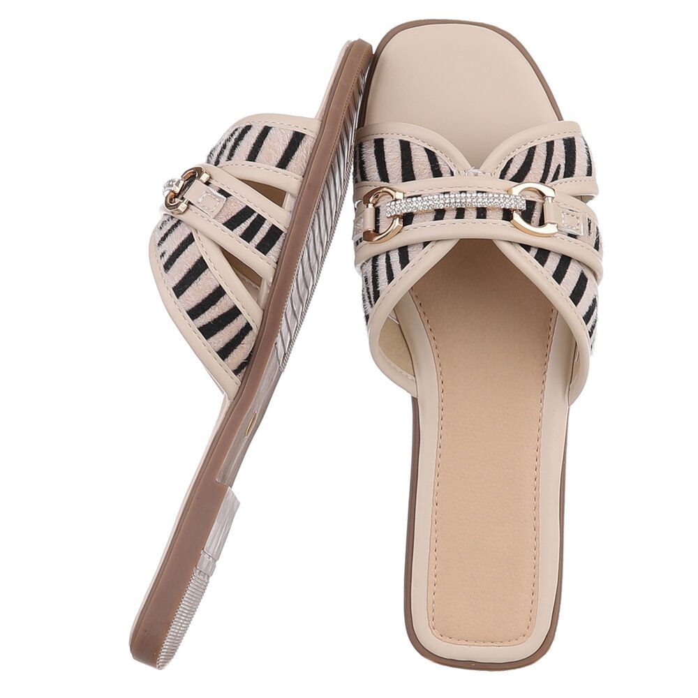 Ital-Design Elegante Slipper für Damen – Komfortabel & Stilvoll Pantolette günstig online kaufen