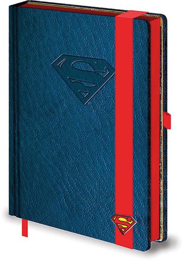 Notizbuch DC Comic - Luxus-Notizbuch - Superman - Logo