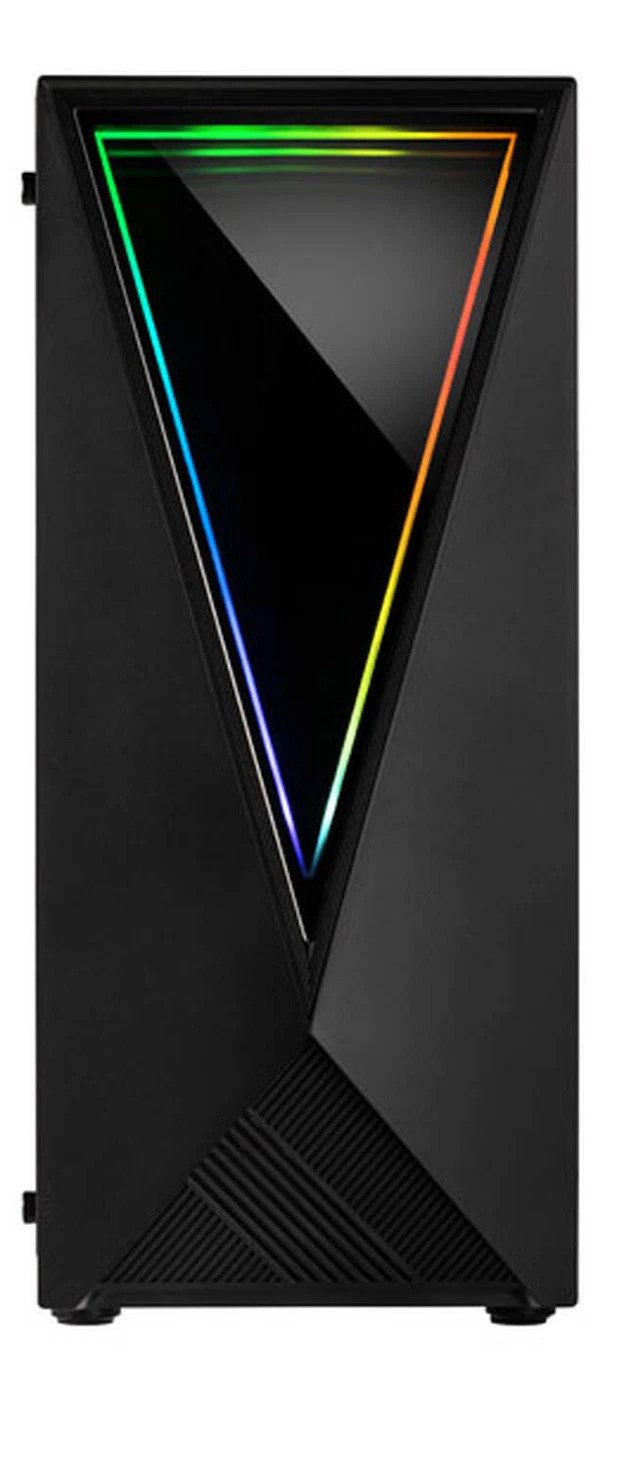 Cyber Titan Turbo AMD Ryzen 5 5500 - NVIDIA GeForce RTX 5060 Ti Gaming-PC (AMD AMD Ryzen 5 5500, NVIDIA GeForce RTX 5060 Ti, 16 GB RAM, 512 GB SSD, RGB-Beleuchtung, Gaming PC, Windows 11 Pro, dedizierte Grafikkarte)