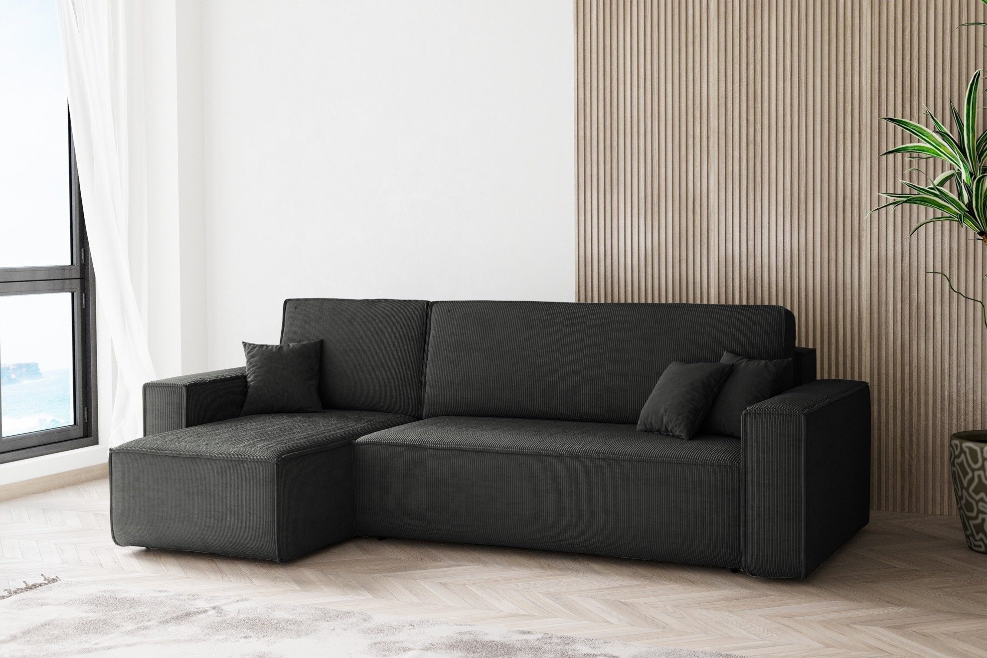 Labett Ecksofa mit Schlaffunktion & Bettkasten günstig online kaufen