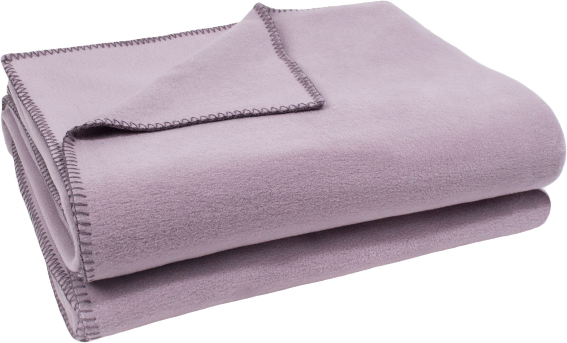 Wohndecke Soft-Fleece, ZOEPPRITZ1828, Fleecedecke mit unverwechselbarem Cashmere Handfeel