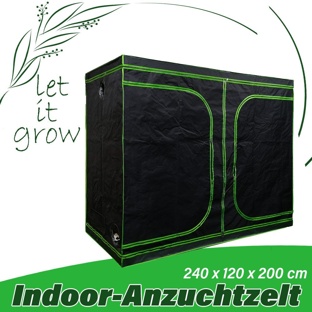 Kingpower Gewächshaus Grow Box Gewächshaus Zuchtzelt Growschrank Zuchtschra günstig online kaufen