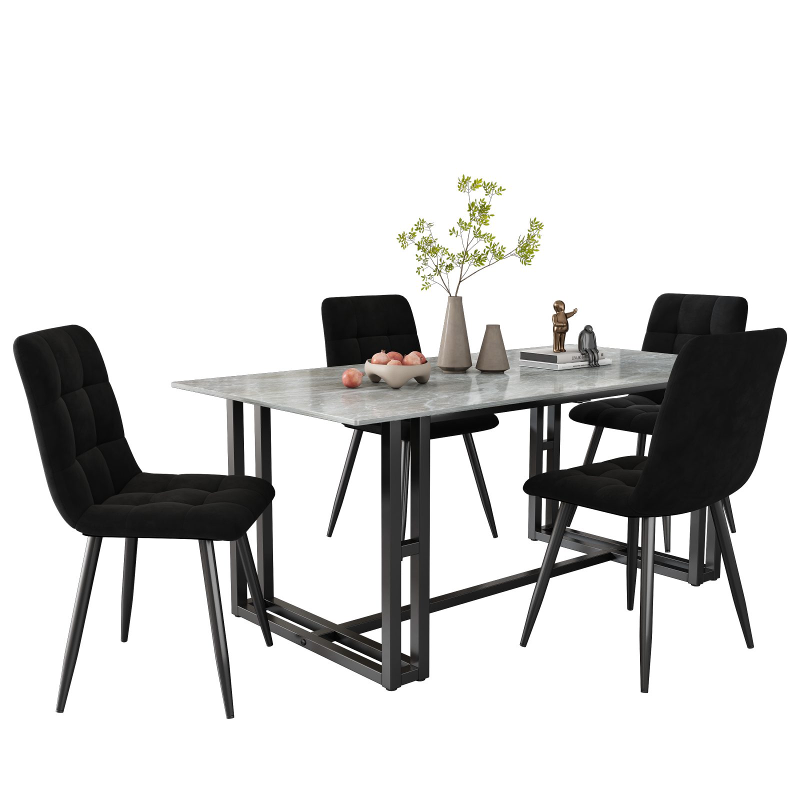 Furnishings Home Esszimmerstuhl 4er-Set Polsterstuhl mit günstig online kaufen