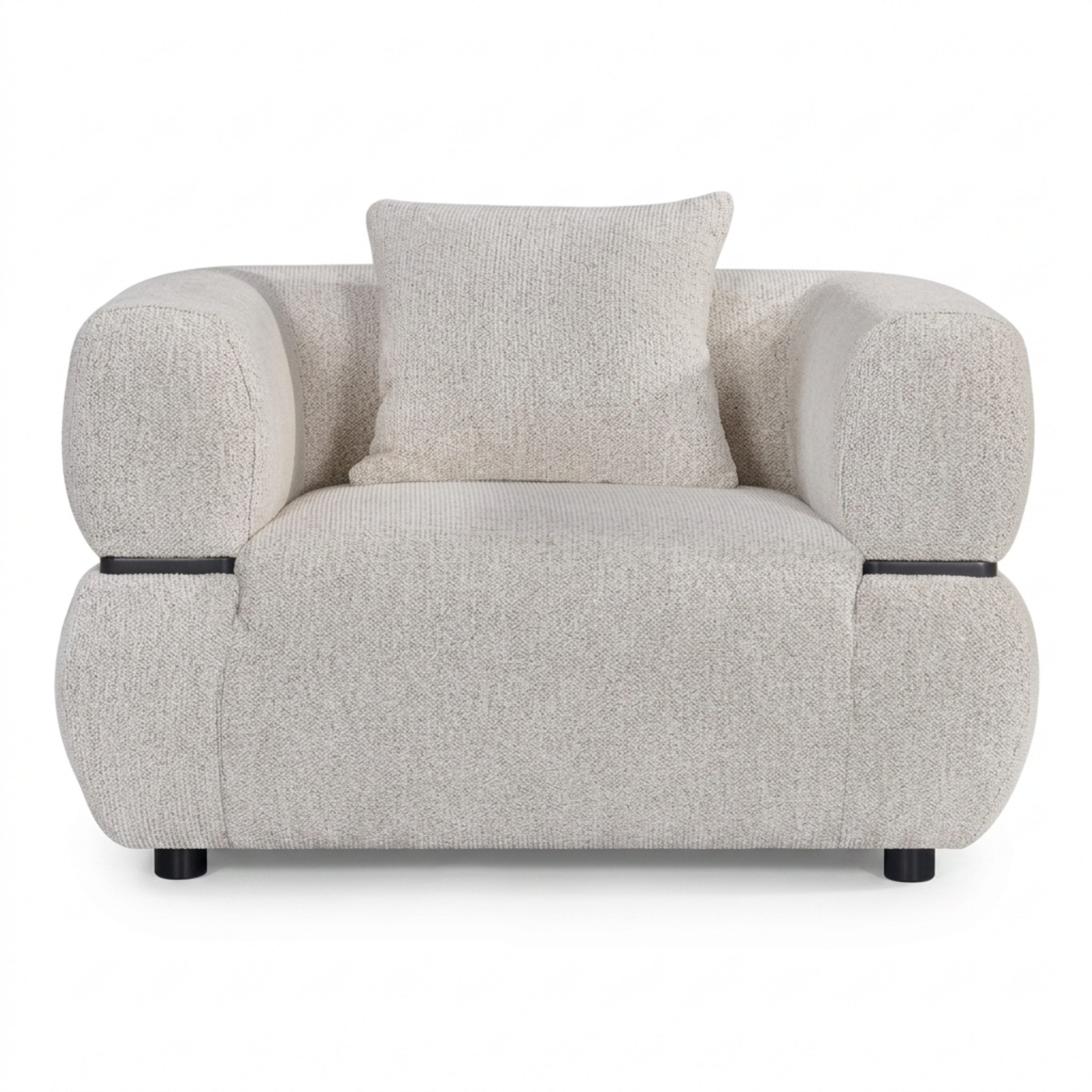 gowoll Sofa Polstergarnitur 3-2-1 (3 Sitzer Sofa + 2 Sitzer Sofa + Sessel), 3 Sitzer mit Relaxfunktion Wohnzimmer Möbel – Bild 5 von 5
