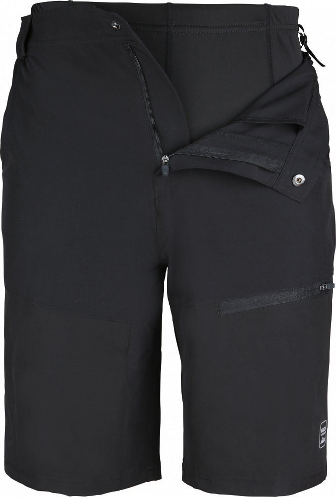 High Colorado Fahrradhose NOS BIKE-M, Mens 2in1 Shorts,b black