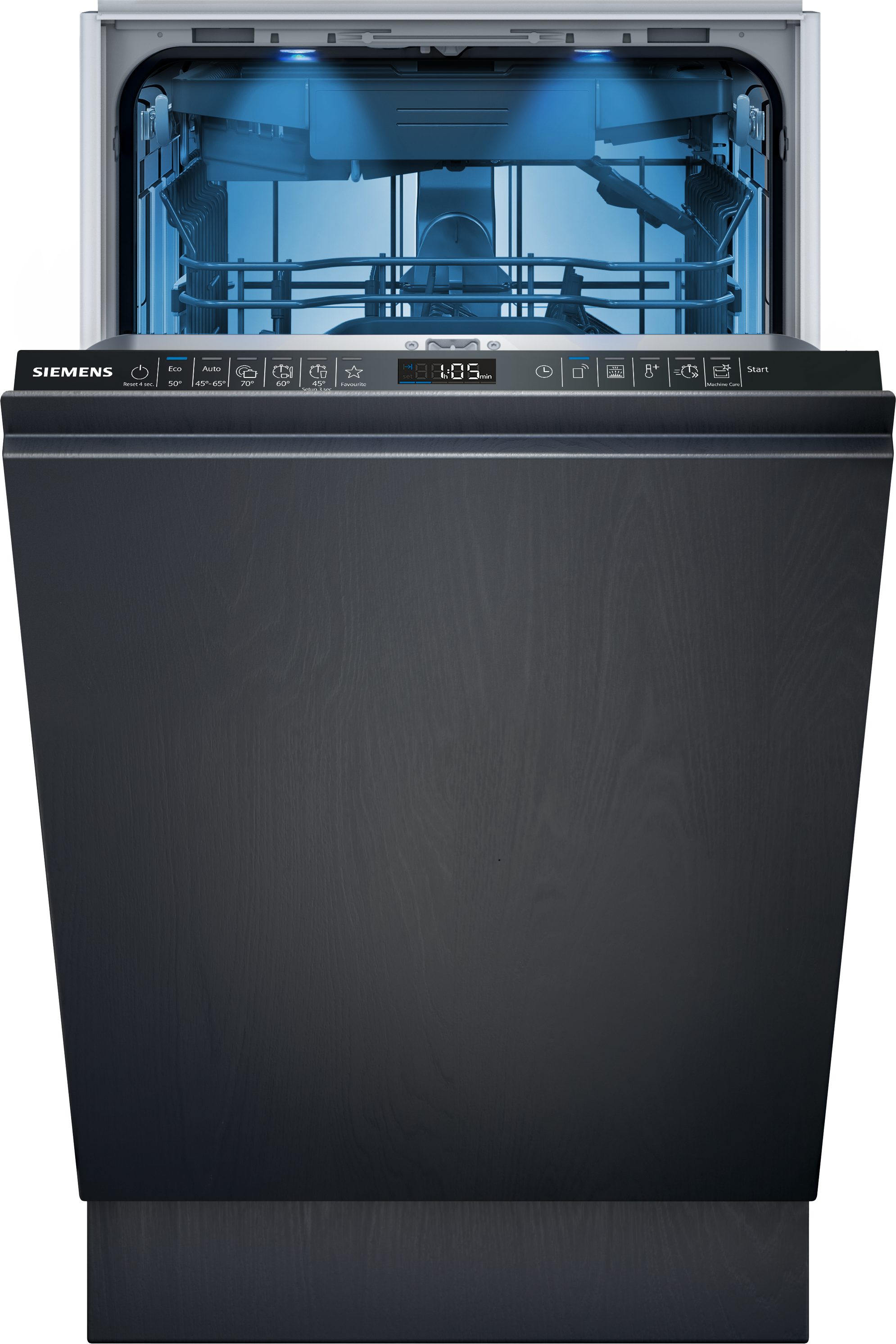 SIEMENS vollintegrierbarer Geschirrspüler iQ500 SR65EX09ME, 10 Maßgedecke