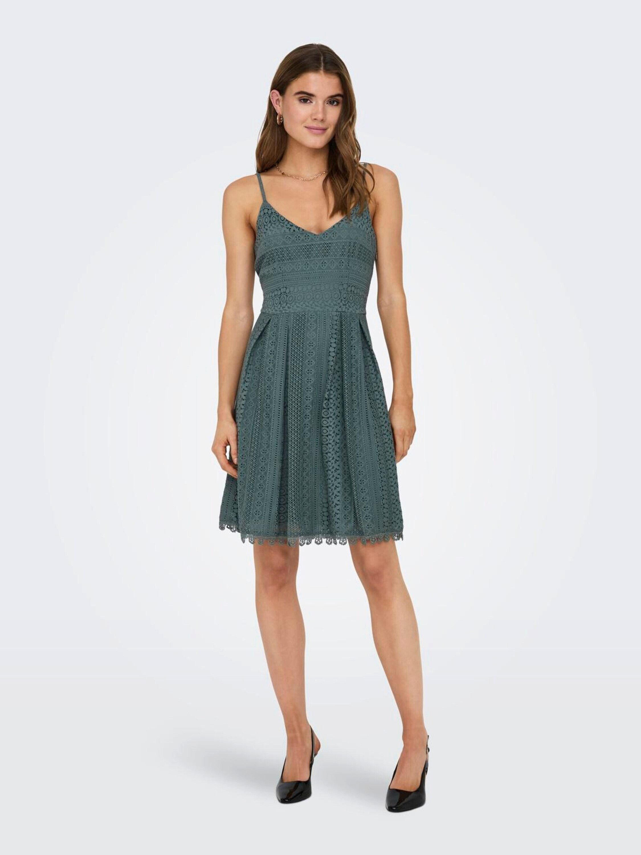 ONLY Cocktailkleid (1-tlg) Spitze