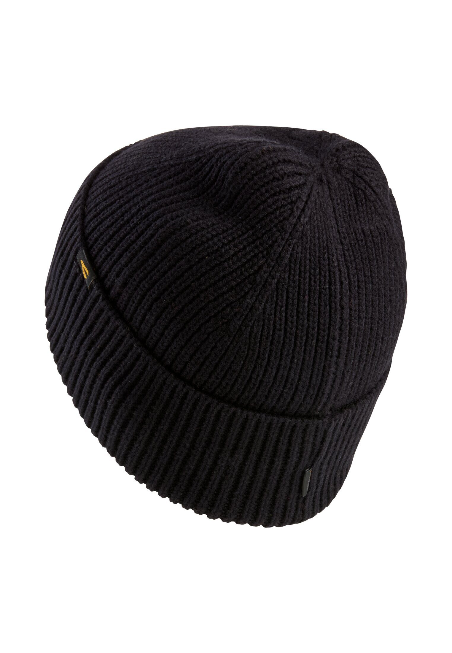 camel active Beanie Beanie aus einem Baumwoll-Kaschmir Mix günstig online kaufen