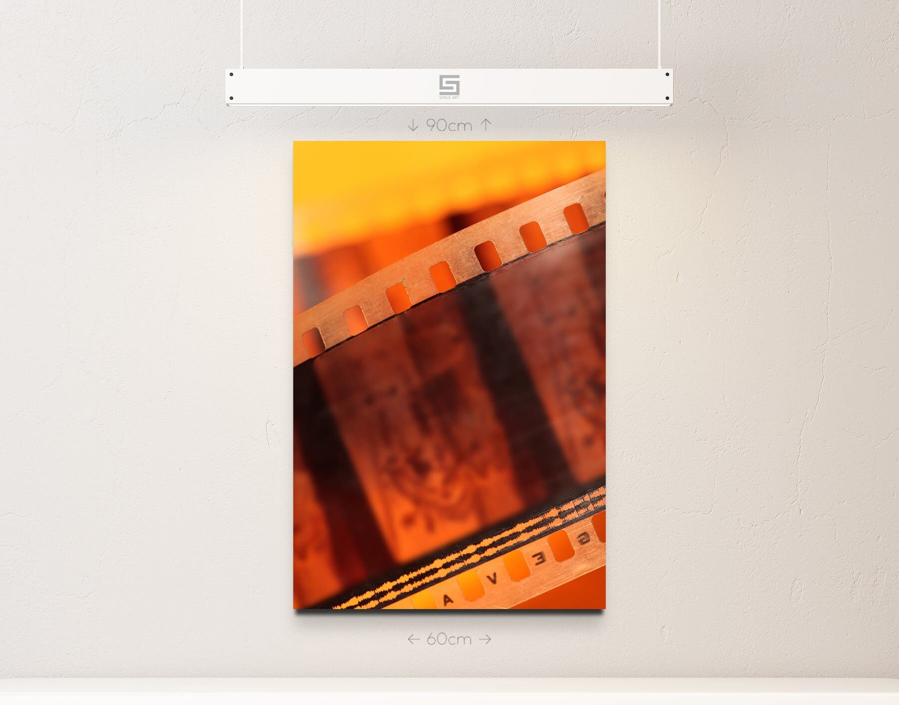 Sinus Art Leinwandbild Retro  Filmstreifen günstig online kaufen