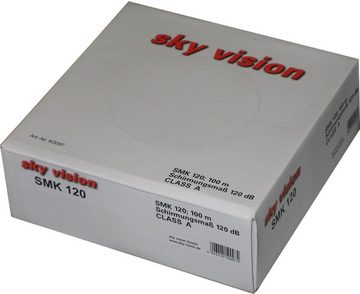 Sky Vision SMK-120, Koaxialkabelring, Abrollvorrichtung SAT-Kabel, 4-fach Geschirmt 120 dB